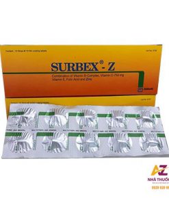 Thuốc Surbex - Z (Hộp 100 viên) – Công dụng, Liều dùng, Giá bán?