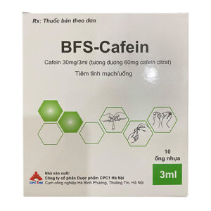 công dụng thuốc BFS- Cafein 3ml