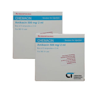 công dụng Thuốc Chemacin  500mg/2ml – Amikacin 500mg/2ml 