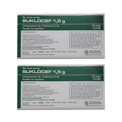 công dụng thuốc Suklocef