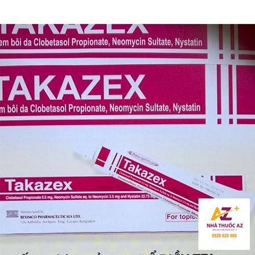 Công dụng thuốc Takazex Cream