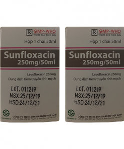 công dụng Thuốc tiêm Sunfloxacin 250mg/50ml