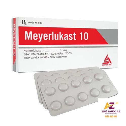 Công dụng thuốc Meyerlukast 10mg (Hộp 30 viên)