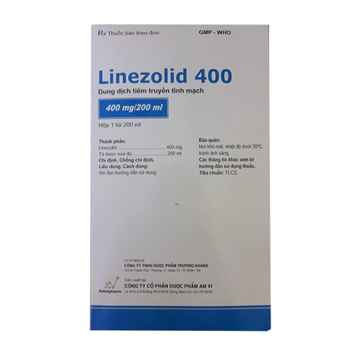 công dụng thuốc tiêm Linezolid 400