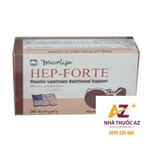 Giá thuốc Hep-forte bổ gan (Hộp 500 viên - Mỹ)