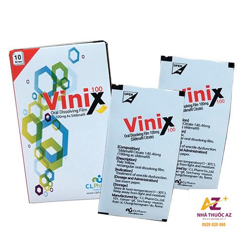 Thuốc Vinix 100 có tốt không – Mua ở đâu – Giá bán bao nhiêu