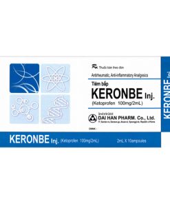 công dụng Thuốc Keronbe Inj 100mg/2ml – Ketoprofen 100mg/2ml