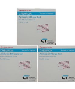 Thuốc Chemacin  500mg/2ml – Amikacin 500mg/2ml - Giá bán, Mua ở đâu