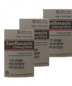 Thuốc tiêm Sunfloxacin 250mg/50ml – Công dụng, Liều dùng, Giá bán?