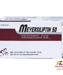 Thuốc Meyersiliptin 50mg (hộp 30 viên) – Công dụng, Liều dùng, Giá bán?