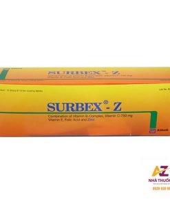 Giá thuốc Surbex - Z (Hộp 100 viên)