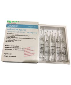 giá thuốc Chemacin  500mg/2ml – Amikacin 500mg/2ml