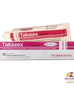 Thuốc Takazex Cream – Công dụng – Liều dùng – Giá bán – Mua ở đâu?