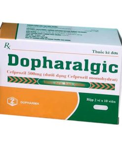 giá Thuốc Dopharalgic 500mg – Cefprozil  500mg