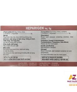 Giá thuốc Heparigen