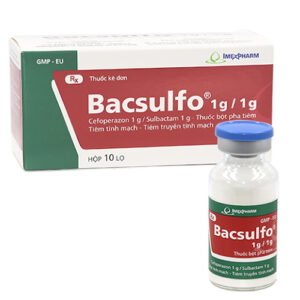 công dụng thuốc Bacsulfo 1g/0,5g 
