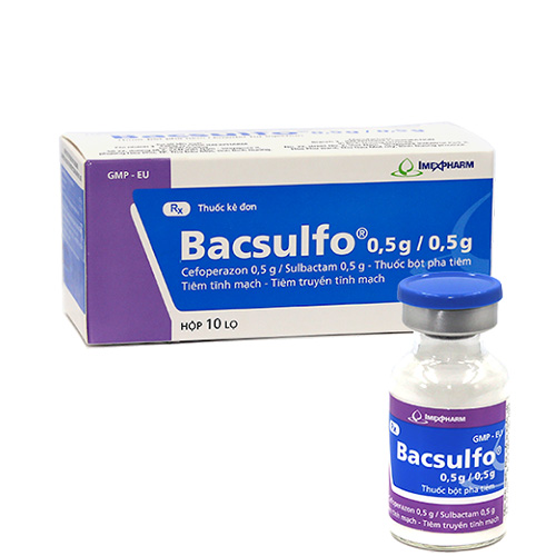giá thuốc Bacsulfo 1g/0,5g