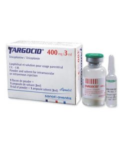 Thuốc Targocid 400mg – Teicoplanin 400mg - Giá bán, Mua ở đâu