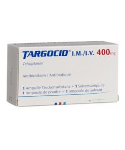 giá Thuốc Targocid 400mg – Teicoplanin 400mg