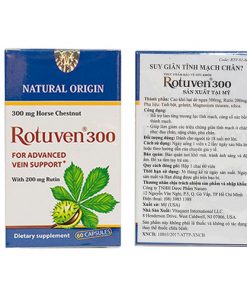 Giá thuốc Rotunven 300mg (Lọ 60 viên)