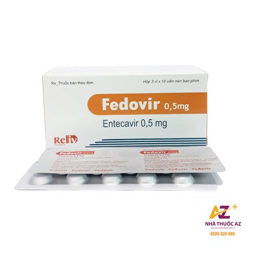 Giá Thuốc Fedovir 0.5mg (Entercavir 0,5mg )