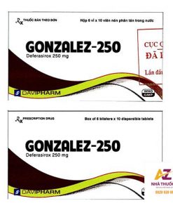 Thuốc Gonzalez-250 – Công dụng – Liều dùng – Giá bán – Mua ở đâu?