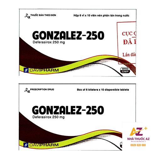 Thuốc Gonzalez-250 – Công dụng – Liều dùng – Giá bán – Mua ở đâu?