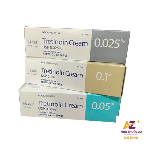 Obagi Tretinoin Cream 0,1% 20g - Kem trị thâm nám