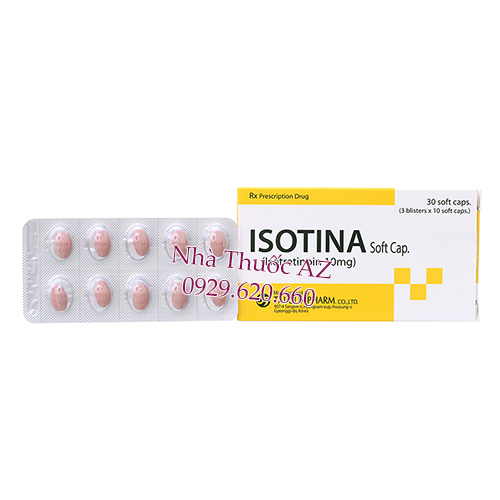 Thuốc Isotina 10mg – Công dụng – Giá bán – Mua ở đâu