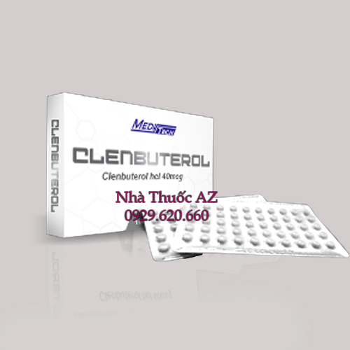 Thuốc Clenbuterol hcl 40mcg – Công dụng – Liều dùng – Giá bán