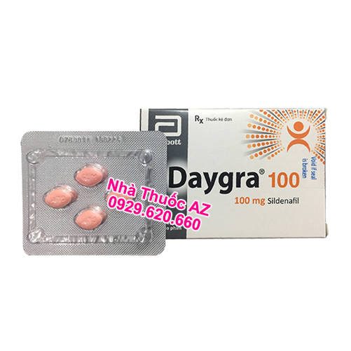 Thuốc Daygra 100 (Hộp 4 viên) – Công dụng, Liều dùng, Giá bán?