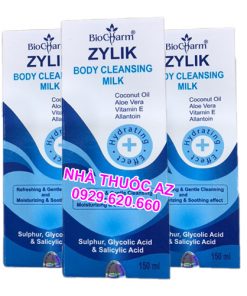 Sữa tắm Zylik Body Cleansing Milk 150ml – Liều dùng, Giá bán?