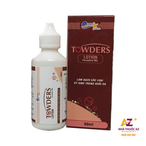 Towders Lotion 60ml - Sữa trị ghẻ – Công dụng, Liều dùng, Giá bán?