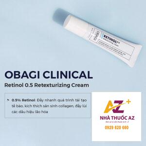 Kem dưỡng Obagi Retinol 0,5 Retexturizing Cream giá bao nhiêu 