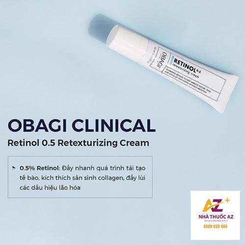 Kem dưỡng Obagi Retinol 0,5 Retexturizing Cream giá bao nhiêu