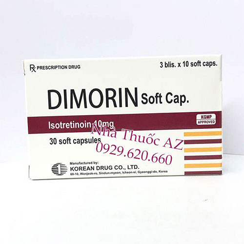 Thuốc Dimorin 10mg (Hộp 30 viên) giá bao nhiêu