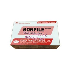 Thuốc Bonpile 10mg (hộp 30 viên) – Công dụng, Liều dùng, Giá bán?