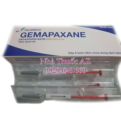 Thuốc Gemapaxane 4000 IU/0,4ml giá bao nhiêu