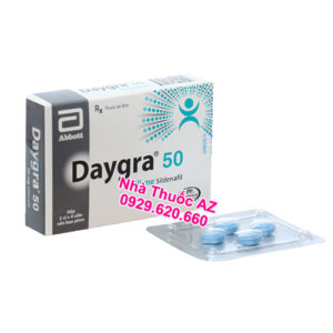 Thuốc Daygra 100 (Hộp 4 viên) 