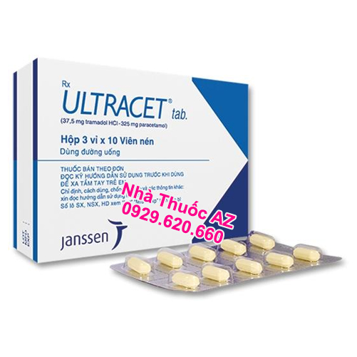 Thuốc Ultracet – Công dụng – Liều dùng – Giá bán – Mua ở đâu?