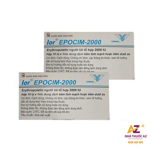 Thuốc Ior Epocim - 2000– Công dụng – Giá bán – Mua ở đâu