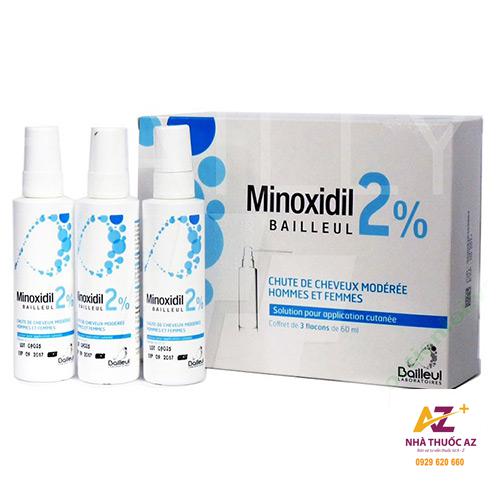 Thuốc Minoxidil 2% 60ml  – Công dụng, Liều dùng, Giá bán?