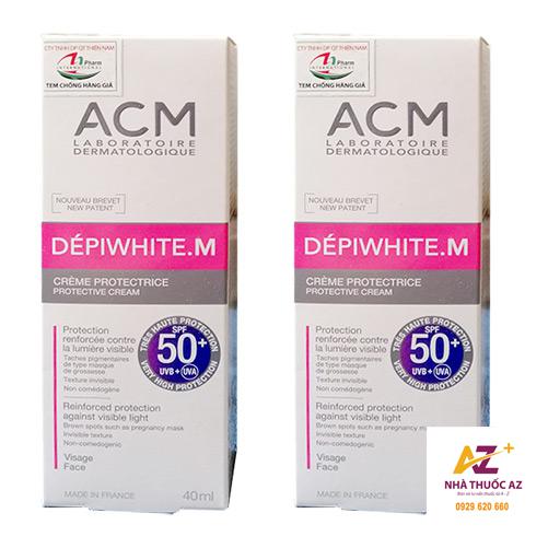 Kem chống nắng Depiwhite.M Protective Cream SPF 50+ 40ml giá bao nhiêu