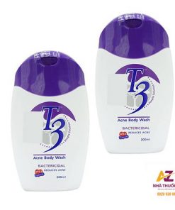 T3 Acne Body Wash 200ml - Công dụng – Liều dùng – Giá bán