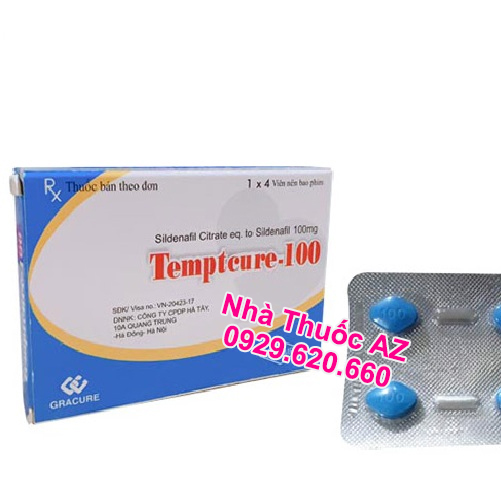 Temptcure 100 thuốc sinh lý nam giá bao nhiêu