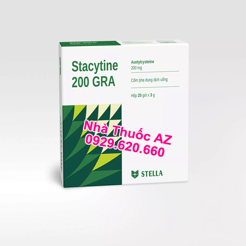 Thuốc Stacytine 200mg – Acetylcystein 200mg - Giá bán, Mua ở đâu