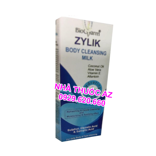 Sữa tắm Zylik Body Cleansing Milk 150ml giá bao nhiêu