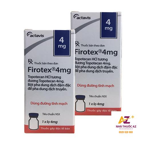 Thuốc Firotex 4mg là gì – Mua ở đâu – Giá bao nhiêu