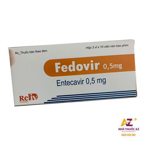 Thuốc Fedovir 0.5mg (Entercavir 0,5mg ) mua ở đâu