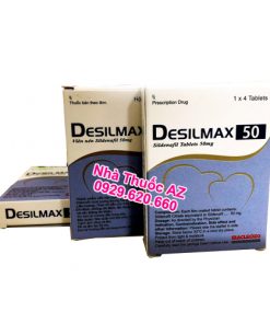 Thuốc Desilmax 50 (Hộp 4 viên) công dụng, Giá bán, mua ở đâu?